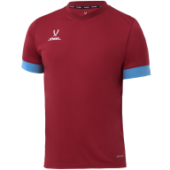 Футболка игровая JÖGEL DIVISION PerFormDRY Union Jersey, гранатовый/голубой/белый - Футболка игровая JÖGEL DIVISION PerFormDRY Union Jersey, гранатовый/голубой/белый