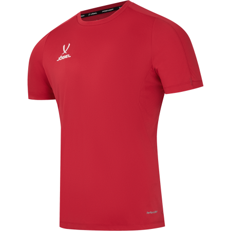 Футболка тренировочная JÖGEL PREMIER PerFormDRY Training Poly Tee, красный