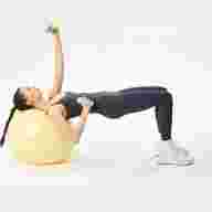 Фитбол STARFIT GB-108 антивзрыв, 900 гр, желтый пастель, 55 см - Фитбол STARFIT GB-108 антивзрыв, 900 гр, желтый пастель, 55 см