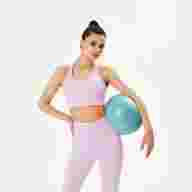 Мяч для пилатеса GB-902 30 см, синий пастель - downloaded from prime-sport.ru