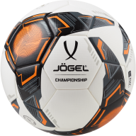 Мяч футбольный JÖGEL Championship №5, белый - Мяч футбольный JÖGEL Championship №5, белый
