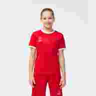 Футболка футбольная JOGEL CAMP Origin, красный/белый, детский - downloaded from prime-sport.ru