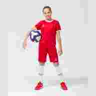 Футболка футбольная JOGEL CAMP Origin, красный/белый, детский - downloaded from prime-sport.ru