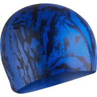 Шапочка для плавания SPEEDO Long Hair Printed Cap, 8-1130616947, силикон
