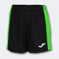 Шорты игровые JOMA MAXI NEGRO VERDE FLÚOR