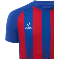 Футболка игровая JOGEL Camp Striped Jersey, красный/синий - downloaded from prime-sport.ru