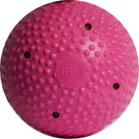 Мяч для хоккея на льду I.V.P MR-MH, FIB Appr, ярко-малиновый