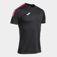 Игровая футболка JOMA OLIMPIADA NEGRO ROJO