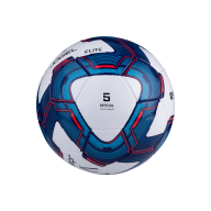 Мяч футбольный JOGEL Elite №5, белый/синий/красный - downloaded from prime-sport.ru