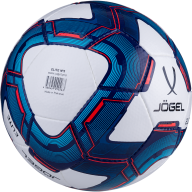 Мяч футбольный JÖGEL Elite №5, белый/синий/красный - Мяч футбольный JÖGEL Elite №5, белый/синий/красный