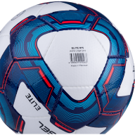 Мяч футбольный JÖGEL Elite №5, белый/синий/красный - Мяч футбольный JÖGEL Elite №5, белый/синий/красный