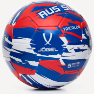 Мяч футбольный JÖGEL Flagball Tricolor №5 - Мяч футбольный JÖGEL Flagball Tricolor №5