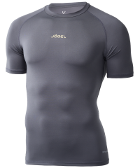Футболка компрессионная с коротким рукавом JOGEL Camp PerFormDRY Top SS, темно-серый