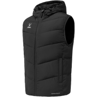 Жилет утепленный c капюшоном JÖGEL ESSENTIAL PerFormPROOF Padded Hooded Vest, черный