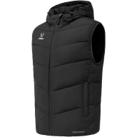 Жилет утепленный c капюшоном JÖGEL ESSENTIAL PerFormPROOF Padded Hooded Vest, черный - Жилет утепленный c капюшоном JÖGEL ESSENTIAL PerFormPROOF Padded Hooded Vest, черный