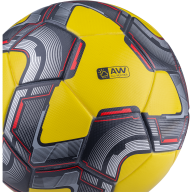 Мяч футбольный JÖGEL Grand №5, желтый/серый/красный - Мяч футбольный JÖGEL Grand №5, желтый/серый/красный