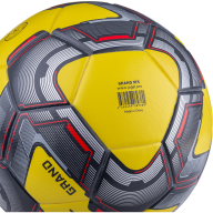 Мяч футбольный JÖGEL Grand №5, желтый/серый/красный - Мяч футбольный JÖGEL Grand №5, желтый/серый/красный
