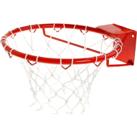 Корзина баскетбольная №7, d=450 мм, усиленная труба 20 мм, с сеткой