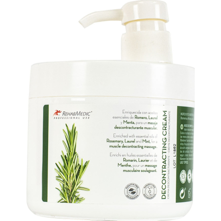 Массажный крем для снятия напряженности Rehab, RMG1002500, 500 мл