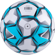 Мяч футбольный JÖGEL Nueno №5, белый/голубой/черный - Мяч футбольный JÖGEL Nueno №5, белый/голубой/черный