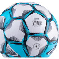 Мяч футбольный JÖGEL Nueno №5, белый/голубой/черный - Мяч футбольный JÖGEL Nueno №5, белый/голубой/черный