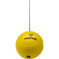 Мяч боевой INSANE IN23-FB103 на резинке, желтый - Мяч боевой INSANE IN23-FB103 на резинке, желтый