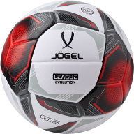 Мяч футбольный JÖGEL League Evolution Pro №5, белый - Мяч футбольный JÖGEL League Evolution Pro №5, белый