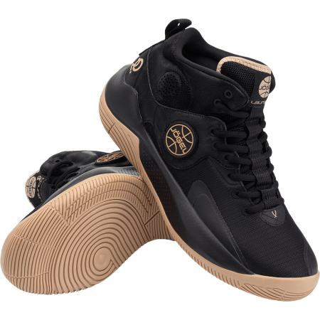 Кроссовки баскетбольные JÖGEL Launch MID, Black/gold