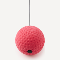 Мяч боевой INSANE IN24-FB102 на резинке, красный - Мяч боевой INSANE IN24-FB102 на резинке, красный