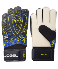 Перчатки вратарские JOGEL ONE Wizard AL3 Flat, черный