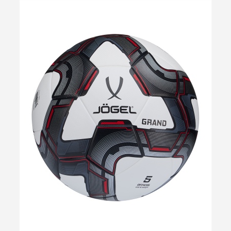 Мяч футбольный JÖGEL Grand №5, белый