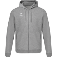 Худи на молнии JÖGEL ESSENTIAL Cotton FZ Hoodie, серый меланж, детский - Худи на молнии JÖGEL ESSENTIAL Cotton FZ Hoodie, серый меланж, детский