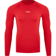 Футболка компрессионная с длинным рукавом JÖGEL CAMP PerFormDRY Baselayer LS Tee, красный - Футболка компрессионная с длинным рукавом JÖGEL CAMP PerFormDRY Baselayer LS Tee, красный