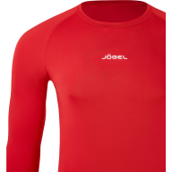 Футболка компрессионная с длинным рукавом JÖGEL CAMP PerFormDRY Baselayer LS Tee, красный - Футболка компрессионная с длинным рукавом JÖGEL CAMP PerFormDRY Baselayer LS Tee, красный