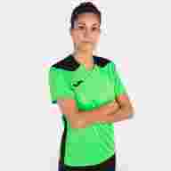 Футболка с коротким рукавом JOMA CHAMPIONSHIP VI Зеленый-черный - Футболка с коротким рукавом JOMA CHAMPIONSHIP VI Зеленый-черный