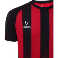 Футболка игровая JÖGEL CAMP Striped Jersey, красный/черный - Футболка игровая JÖGEL CAMP Striped Jersey, красный/черный