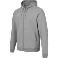 Худи на молнии JÖGEL ESSENTIAL Cotton FZ Hoodie, серый меланж - Худи на молнии JÖGEL ESSENTIAL Cotton FZ Hoodie, серый меланж