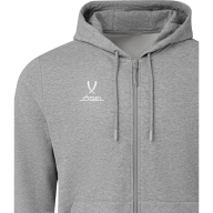 Худи на молнии JÖGEL ESSENTIAL Cotton FZ Hoodie, серый меланж - Худи на молнии JÖGEL ESSENTIAL Cotton FZ Hoodie, серый меланж