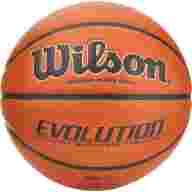 Мяч баск. WILSON Evolution, WTB0516XBEMEA, р.7, микрофибра, бутил. камера, коричневый - Мяч баск. WILSON Evolution, WTB0516XBEMEA, р.7, микрофибра, бутил. камера, коричневый