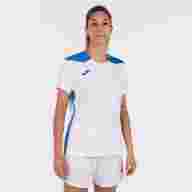 Футболка с коротким рукавом JOMA CHAMPIONSHIP VI Белый-синий - Футболка с коротким рукавом JOMA CHAMPIONSHIP VI Белый-синий