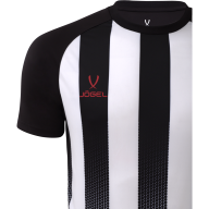 Футболка игровая JOGEL CAMP Striped Jersey, белый/черный, детский - Футболка игровая JOGEL CAMP Striped Jersey, белый/черный, детский