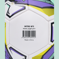 Мяч футбольный JÖGEL Intro №3, белый - Мяч футбольный JÖGEL Intro №3, белый