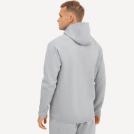 Худи на молнии JÖGEL ESSENTIAL Athlete Hooded FZ Jacket, серый - Худи на молнии JÖGEL ESSENTIAL Athlete Hooded FZ Jacket, серый