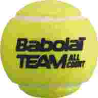 Мяч теннисный BABOLAT Team All Court,502081, уп.4 шт,одобр.ITF, сукно, нат.резина,желтый - Мяч теннисный BABOLAT Team All Court,502081, уп.4 шт,одобр.ITF, сукно, нат.резина,желтый