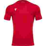 Футболка спортивная унисекс MACRON Rigel Hero, 507902-RD-2XL, размер 2XL, красный - Футболка спортивная унисекс MACRON Rigel Hero, 507902-RD-2XL, размер 2XL, красный