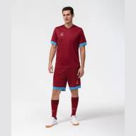 Шорты игровые DIVISION PerFormDRY Union Shorts, гранатовый/голубой/белый - downloaded from prime-sport.ru