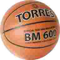 Мяч баск. TORRES BM600, B32025, р.5, ПУ, нейлон. корд, бут. камера, темнокоричневый-черн - Мяч баск. TORRES BM600, B32025, р.5, ПУ, нейлон. корд, бут. камера, темнокоричневый-черн