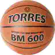 Мяч баск. TORRES BM600, B32025, р.5, ПУ, нейлон. корд, бут. камера, темнокоричневый-черн - Мяч баск. TORRES BM600, B32025, р.5, ПУ, нейлон. корд, бут. камера, темнокоричневый-черн